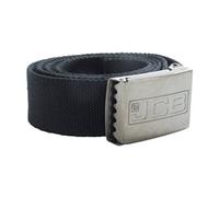 JCB Webbing Work Belt for Men – Black – One Size 30"–42"