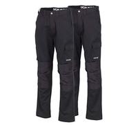 JCB - Work Trousers Women - Cargo Trousers Women - Essential Workwear Trousers - Twin Pack - Black - Size 44