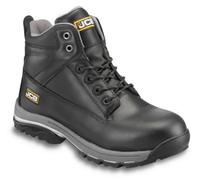 Jcb Workmax Safety Work Boots Black Steel Toecap & Midsole - Size 9