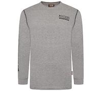 JCB Workwear Banner L/S Grey M JCBBT/G-M