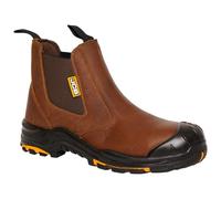 Jcb-Workwear Dealer Boot S3 Hro Src Tan Size 3