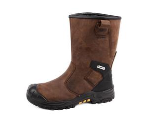 Jcb-Workwear Denstone Rigger Boot Tan Size 6
