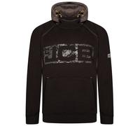 Jcb Workwear Horton Hoodie Black/Grey Size L