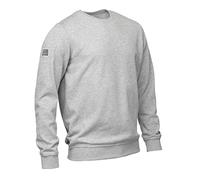 JCB Workwear Men's Marl Basic Sweatshirt, Grey, L