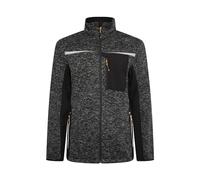 JCB - JCB Workwear - Work Jumpers for Men - Essington Full Zip Jumper - Grey Marl, Size XXX-Large