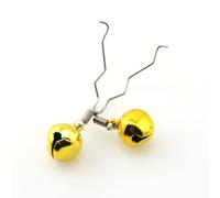JCBIZ 4PCS Yellow Portable Fishing Bells Fishing Rod Alarm Bells Fish Rod Alarms Fishing Bell Ring Alarm Siren Outdoor Alarm Siren Night Fishing Gear