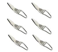 JCBIZ 6PCS Fishing Hook Keeper Fishing Rod Keeper Rubber Rings Fishing Rod Hook Holder