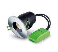 JCC FG NG Unlamped Showerlight IP65 Brushed Nickel - JC010016/BN