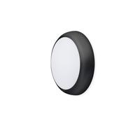 JCC JC070260 RadiaLED Rapid Pro Slim 8/12W IP65 3000/4000/5700K 250Ø Photocell Black rim