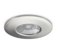 JCC JC1001/BN V50 Fire-rated LED downlight 6W 700lm IP65 Brushed Nickel