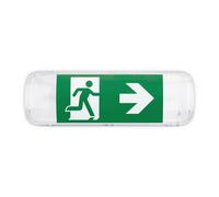JCC JC110005 Emergency Bulkhead Self-test 3W IP65 6000K Maintained/non-maintained White with legends