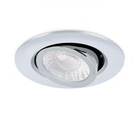 JCC JC1102/CH X50 Fire rated downlight Tilt 3W/5W IP65 3000/4000/5700K 400/650 lms Chrome