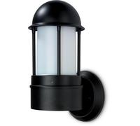 JCC JC39223BLK NiteLED Mains IP44 Plain Wall Light Halogen ES 42W E27 Black