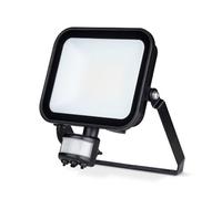 JCC Niteflood® Black Metal 30W LED Floodlight with PIR, IP65