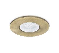 JCC X50 Fire rated downlight Bezel Aluminium Brass - JC1107/BR