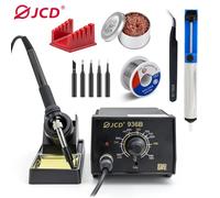 JCD 936 Soldering Station 60W Adjustable Temperature Anti-static 110V 220V Welding Station Electronic Welding Maintenance Tools 936B KIT1