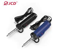 JCD Automatic Vacuum Desoldering Pump AC 110V/220V Electric Desoldering Gun with 3 Suction Tip for Tin Removal and Soldering Blue EU 220V
