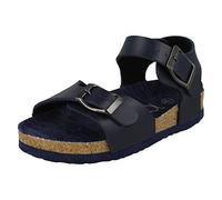 JCDees Boys Buckle Ankle Strap Sandals N0058 - Black Synthetic - UK Size 8 - EU Size 25 - US Size 9