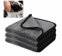 JCGJC 3Pcs Magic Bathroom Drying Cloth, 40×60 cm Car Drying Towel Extra Large, Microfibre Cleaning Cloths for Removing Water in Shower&Bathroom, Say Goodbye to Streaks Stains Limescale Deposits