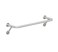 Jcgly Clothing Rail Wall Mounted Clothes Rail, Heavy Duty Stainless Steel Creative Garment Hanging Rod Wall Tidy Rail, Boutique Clothes Store Display Shelf, 8 Size(Size:80cm)