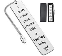 JCHCAMRY Metal Bookmarks for Women Book Lover Bookish Gifts,BookMarker with Chain for Birthday Christmas Valentines Gifts for Women Men Friends Teacher Classmate Book Lovers