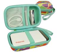 JCHPINE Hard Case for Polaroid Hi-Print 9046 Bluetooth Pocket Photo Printer | Travel Case Storage for Polaroid Hi-Print and 2x3 Paper Cartridge, Protective Hard Carrying Case (Multicolor Case)