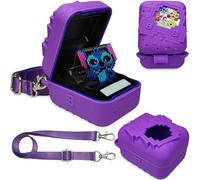 JCHPINE Silicone Case for Bitzee Disney Interactive Toy Digital Pet, Protective Skin Sleeve, Purple