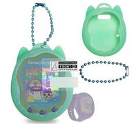 JCHPINE Silicone Case & Screen Protector for Tamagotchi Uni, Teal Case - Protect & Accessorize Your Device