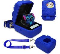 JCHPINE Silicone Cover Case for Bitzee Disney Interactive Toy Digital Pet and Case, Protective Skin Sleeve for Bitzee Disney Virtual Electronic Pets (Blue)