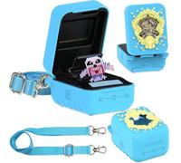 JCHPINE Silicone Cover Case for Bitzee Harry Potter Interactive Toy Digital Pet, Protective Cover for Harry Potter Bitzee Virtual Electronic Pets (Blue)