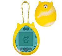JCHPINE Silicone Cover Case for Jujutsu Kaisen Tamagotchi Nano, Protective Sleeve Skin for Hello Kitty and for PAC-Man Device Interactive Game Machine(Only Cover) (Yellow)