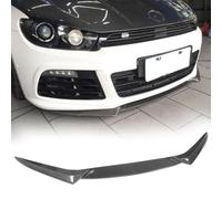 JCING Carbon Fiber Front Bumper Splitter Lip for Volkswagen VW Scirocco R R20 Bumper 2009-2016 Front Lip Chin Spoiler Splitter Protector（3 PCS）