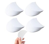 JCKD 200 sheets Eyeshadow protection sheets, eyeshadow gel pads, crescent-shaped eyeshadow stencils, designed to prevent residue from eyelash extensions, hair dye and lip make-up