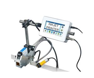 JCKJWL 12.7/25.4mm Online Inkjet Printer Without Cartridge With 4.3'' Screen For QR Barcode Batch Number Expiry Date Coding Machine Multi-format Printing(25.4mm)
