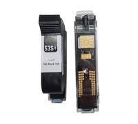 JCKJWL 12.7mm 53S 53S+ Black Quick-dry Ink Cartridge For Online Batch Inkjet Printer 42ML Encrypted Cartridges Multi-Functional Coding (2PCS)