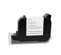 JCKJWL 12.7mm Eco Solvent-Based Fast Dry Quick-Drying Ink Cartridge For No Encrypted Handheld Inkjet Printer Multi-Functional Coding (Blue Cartridge)