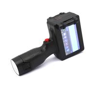 JCKJWL 12.7mm Handheld Inkjet Printer 2588+ For QR Barcode Batch Date Number Logo Expiry Date Coding Machine Non-encrypted 25 Languages Multi-format Printing(1 Printer 1cartridge)