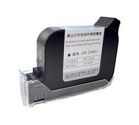 JCKJWL 12.7mm Inkjet Printer Cartridge 2588/2580 Non-encrypted Black Solvent Ink Multi-format Printing(3PCS)
