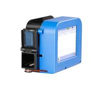 JCKJWL 12.7mm Inkjet Printing Gun QR Bar Batch Code Date Logo Expiry Label Portable Mini Handheld Jet Thermal Inkjet Printer Multi-format Printing(Printer normal ink)