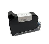 JCKJWL 12.7mm Solvent Fast Dry Plastic Metal Wood Paper Ink Cartridge Handheld Online Printer Ink Cartridge Multi-Functional Coding (Red)