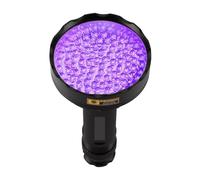 JCKJWL 128LED 395nm UV Flashlight High Power Ultraviolet Torch Money Ore Pet Stains Invisible Ink Fluorescent Light With Efficient Heat Dissipation