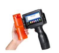JCKJWL 1755PLUS 12.7mm Handheld Inkjet Printer, Without Ink Text QR Barcode Batch Number Logo Date Label Printer Multi-format Printing
