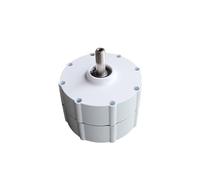 JCKJWL 2000W Wind Turbine Generator 12V 24V 48V Low RPM Power Magnetic Water Turbine Hydro tor Low Noise, High Efficiency Power Generation(Without Base,DOUBLE SHAFT_12V)