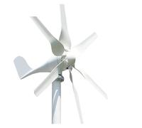 JCKJWL 2000W Windmill 12V 24V 48V 6 Blades Wind Turbine Generator With MPPT Controller Low Start Wind Speed Home Appliance Low Noise, High Efficiency Power Generation(Wind Turbine Only,48V)