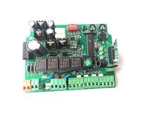 JCKJWL 24V Electronic Card Motherboard Circuit Board For Dual Wing Automatic Swing Gate Opener Motor 24VDC For Swing Gate，Sliding Door(10 remotes)