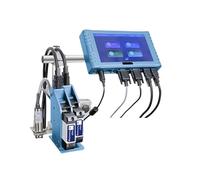 JCKJWL 260E 12.7/25.4mm 2 Nozzles Industrial Online Inkjet Printer For Date Batch Number Logo QR Barcode 600dpi Multi-Functional Coding (25.4mm 2 ink)