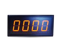 JCKJWL 3-inch 4-digit LED Display Large Digital Electronic Countdown Remote Control Single-sided Full Red Piecework Wall Timer Multiple Modes