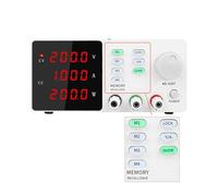 JCKJWL 300V 1A Programming DC Power Supply Variable, Lab Bench Power Source Adjustable Stabilized Power Supply Voltage Regulator Suitable for Laboratories, Maintenance, etc(200V 1A)