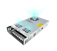 JCKJWL 350W Uninterruptible Regulated Switching Power Supply DC Power Voltage Converter With Fuse DC 12V 24V 5A/2.5A For Charge PSC-350 For LED Lighting, Electronic Equipment, etc.(12V)