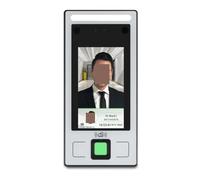 JCKJWL 4.3-inch Full-view High-definition Screen Simple Fingerprint Dynamic Face Access Control Time And Attendance Machine With Multi-language